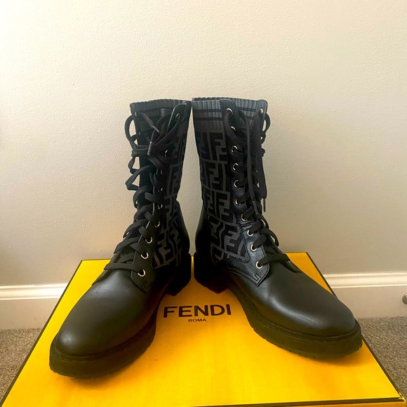 Fendi Rockoko Boots - Picture 1 of 11